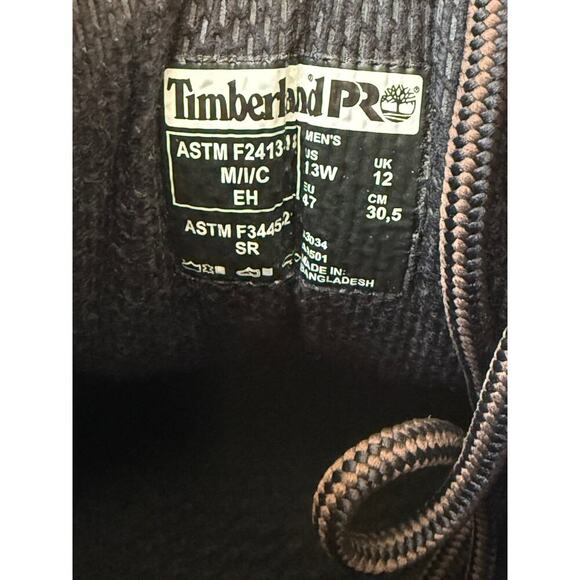 Timberland PRO Men's Gaucho Pit Boss 6" Safety Toe Work Boot Size 13 W - Picture 9 of 11